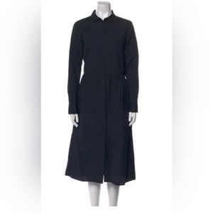 Perfect condition midi Vince button up shirt dress